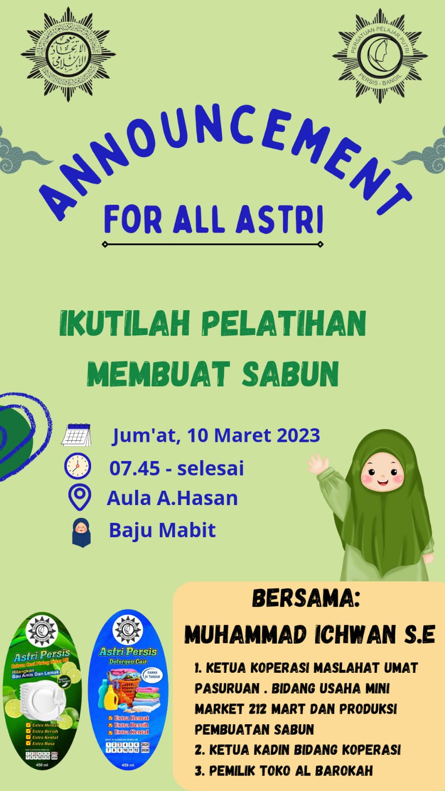 Pelatihan Pembuatan Sabun